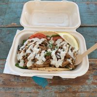 The gyro   at Earth Aloha Eats - Kahului in Kahului