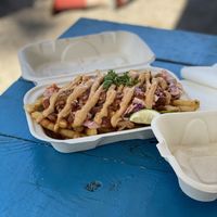 Pulled Pork Fries  at Earth Aloha Eats - Kahului in Kahului