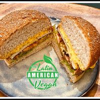 Crispy Burger (Vegan Chicken Burger) at Naba'at in Riyadh