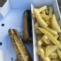 Bury black pudding at #fish - Haymarket in Edinburgh