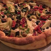 Vegan Deep Dish Pizza at Bianelli's Gourmet Pizza in Kailua Kona