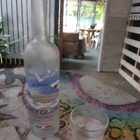 Love the water bottle at Mayhem At Machans in Machans Beach