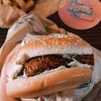 Broodje kroket en frietjes! at The Future Diner in Eindhoven