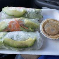 Avocado spring roll   at Golden Bun in Santa Rosa