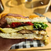 Panini at State Line Cafe in Avondale Heights