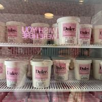 Vegan takeaway ice cream. Lots of flavours !  at Dulce Gelateria in Greensborough