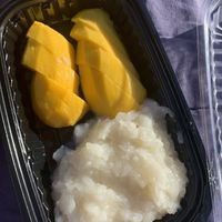 Mango Sticky Rice  at Top Thai in Castro Valley
