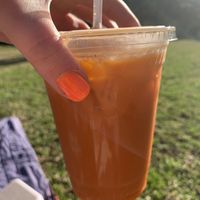 Thai Tea with Soy milk  at Top Thai in Castro Valley