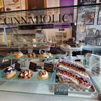 The rolls at Cinnaholic in Chicago