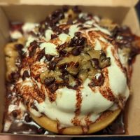 Cookie monster at Cinnaholic in Chicago