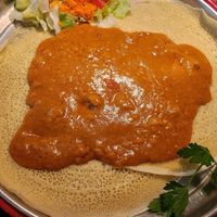 Schiro auf Injera at Savanna in Reutlingen