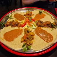 Vegetarian Savana platter at Savanna in Reutlingen