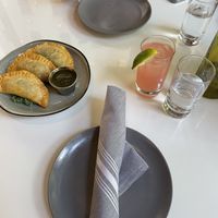 Sweet potato empanadas (MUST TRY!)  at Belse in Dallas