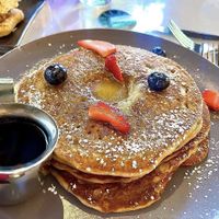 gluten free pancakes  at Belse in Dallas