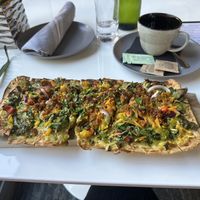 Vegana flatbread  at Belse in Dallas