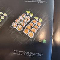 Happy Vegan option (it was 23€though) at SushiPoint in Tilburg