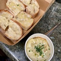 Baked ricotta app at Pura Vita in Redondo Beach