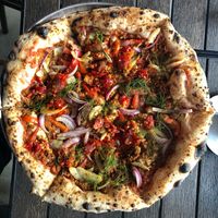 Best pizza ever at Pura Vita in Redondo Beach