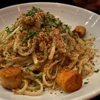 Linguine de mara  at Pura Vita in Redondo Beach