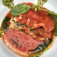 Lasagna  at Pura Vita in Redondo Beach