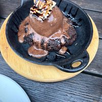 S’mores cookie sundae  at Pura Vita in Redondo Beach