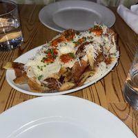 Truffle Chips: gourmet cheese fries with a perfect zing & spice.  at Pura Vita in Redondo Beach