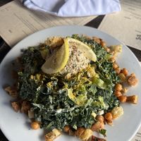 Caesar salad w/ “tuna"  at Pura Vita in Redondo Beach