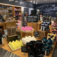 Shower bombs at LUSH in Anchorage