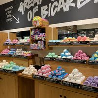Bath bombs at LUSH in Anchorage