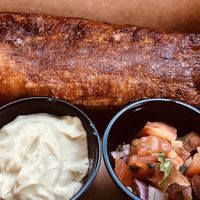 Chimichangas at E.P's Takeaway in Copenhagen