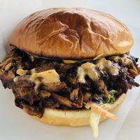 Jamaican Jerk pulled at E.P's Takeaway in Copenhagen