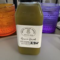Fresh pressed juice  at Counter Culture Beachside in Vero Beach