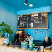 Coffee bar at Millow Kitchen in Yokohama