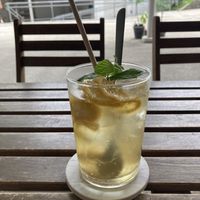 Home made lemonadee  at Millow Kitchen in Yokohama