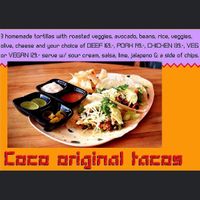 Tacos at COCO Burrito Box in Chiang Mai