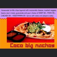 Nachos at COCO Burrito Box in Chiang Mai