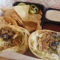 Vegan burriti at COCO Burrito Box in Chiang Mai