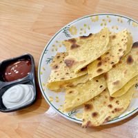 Cheesy quesadilla #Veganuary at COCO Burrito Box in Chiang Mai