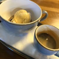 Vegan affogato   at Up North Pizza Co in South Shields