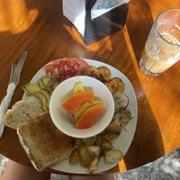 Vegan brunch...incredible at Bohemia Cafe in Samara