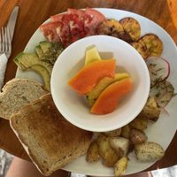 Incredible vegan brunch at Bohemia Cafe in Samara