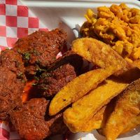 Buffalo wings at Don't be Chick'n in San Jose