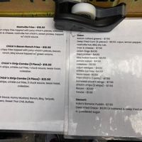 Food menu part 2 as of 2021-06-12 at Don't be Chick'n in San Jose