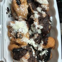 Deep Fried Oreos at Don't be Chick'n in San Jose