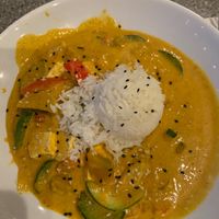 Pumpkin curry at Pineapple's in Hilo