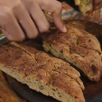 "Nomad bread" at Rainarai in Rotterdam