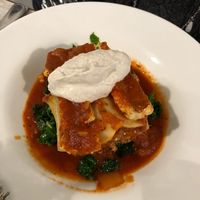 Lasagna was amazing at Candle Cafe in New York City