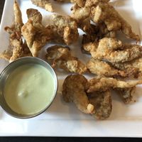 Fried oyster mushroom HH menu at Candle Cafe in New York City