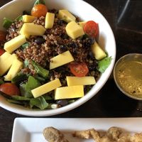Quinoa mango salad HH menu at Candle Cafe in New York City