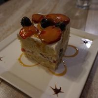 Tres leches cake at Candle Cafe in New York City